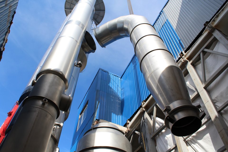 Монтаж паропровода ВВУ, г.Хмельник