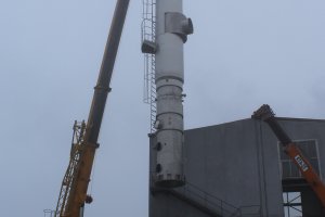 Вакуум-выпарная установка. Установка колон.