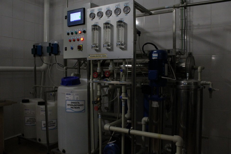 Установка зворотнього осмосу