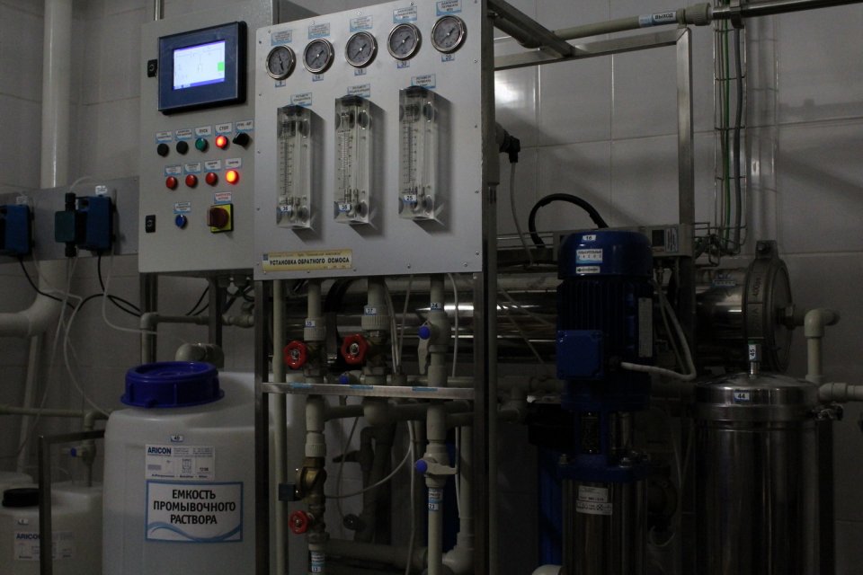 Установка зворотнього осмосу