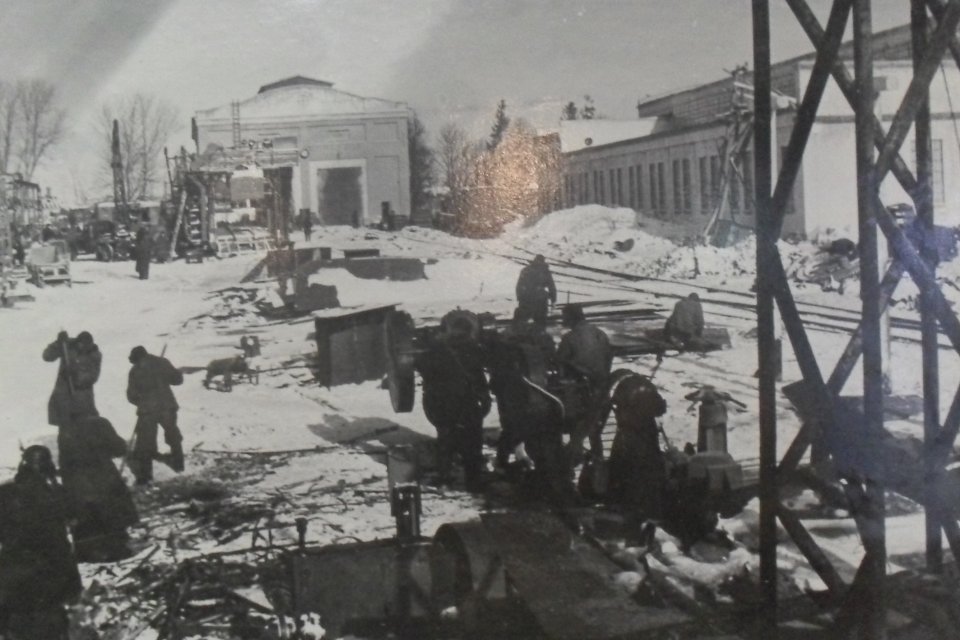 Заготівельна дільниця 1961 рік