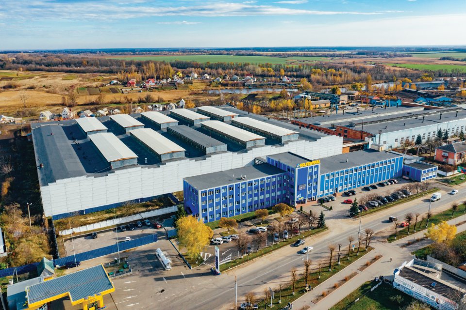 Калинівський машинобудівний завод з висоти