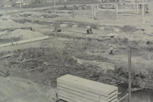 Будівництво АБК 1963 рік