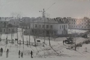 Будівництво житлового селища 1962 рік