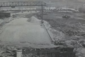 Будівництво складу металів 1974 рік